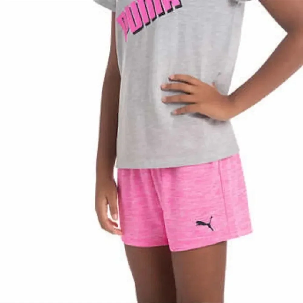 PUMA Youth 4-piece Set, Pink XS 5/6 - Picture 6 of 9